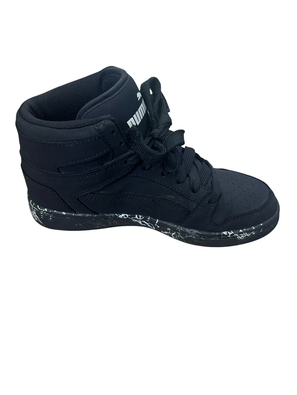 Puma Kids' Rebound LayUp Mountain Park High Top Sneakers Size 4/22CM
